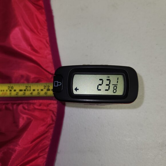 Lands End Girls Medium 10/12 Pink Hooded Windbreaker Jacket 3486 - Picture 6 of 8